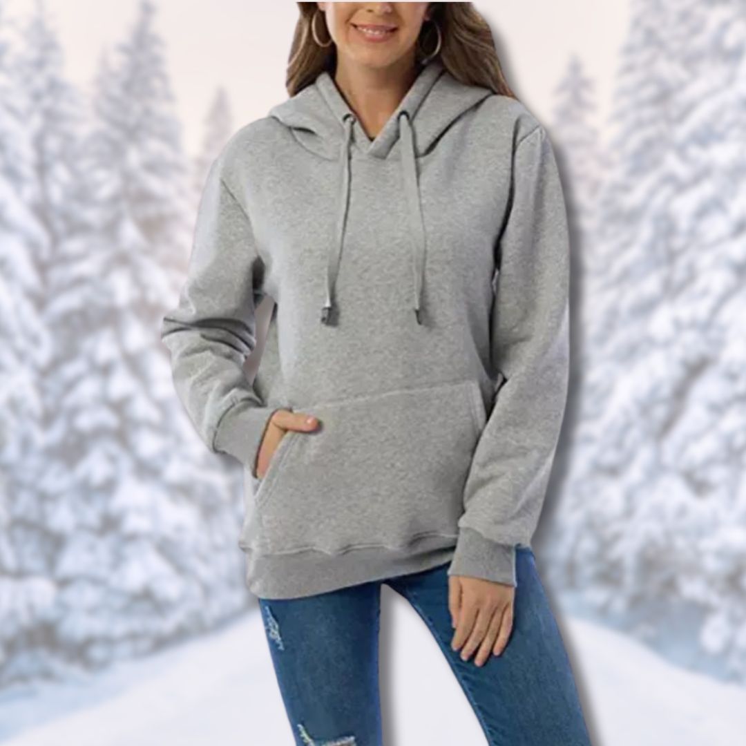 Women's hooded sweater