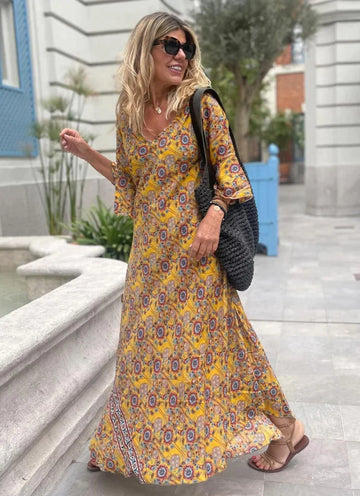 Amara - Boho Maxi dress