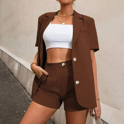 Selina - Summer blazer and shorts