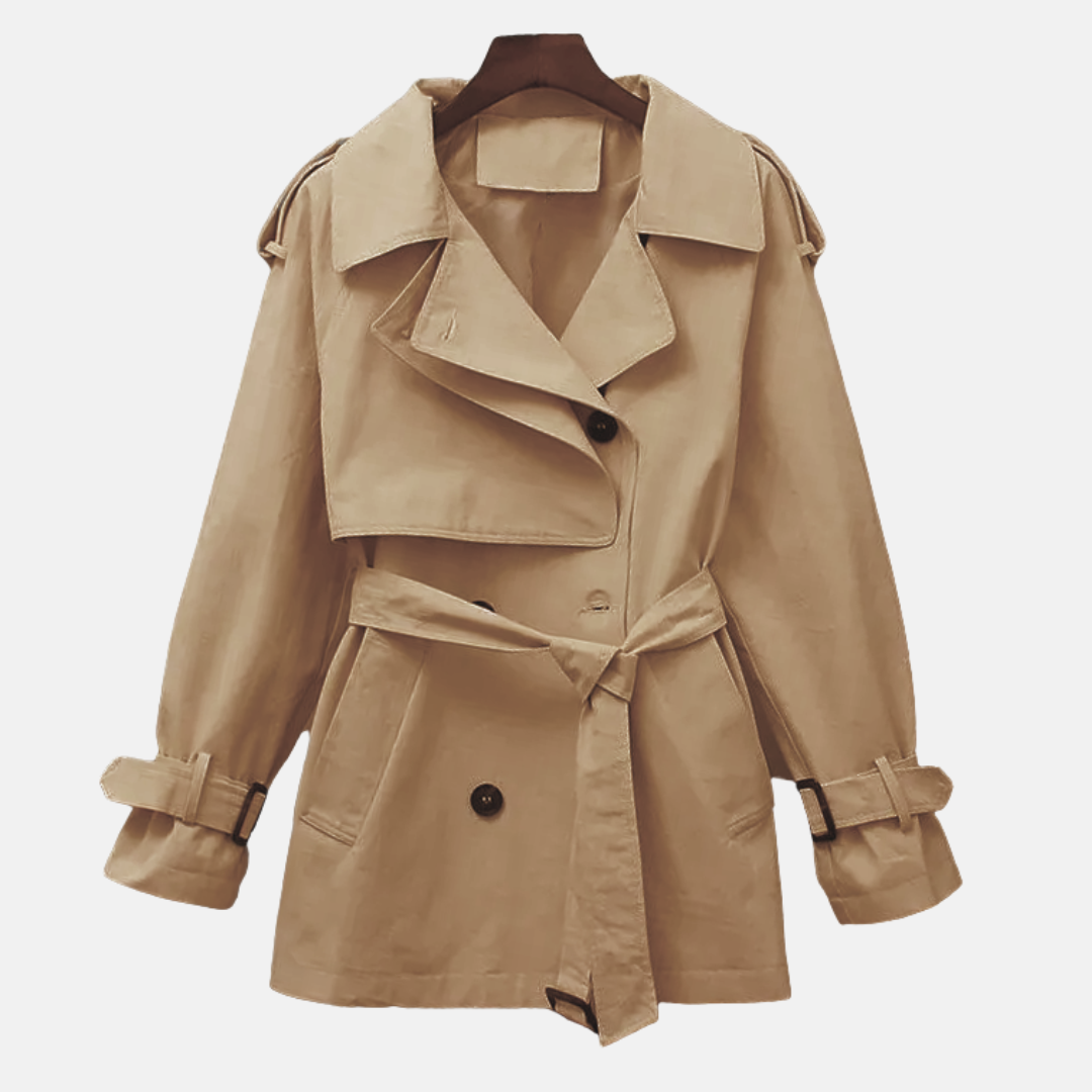 Women's elegance and fashion trench coat