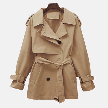 Women's elegance and fashion trench coat