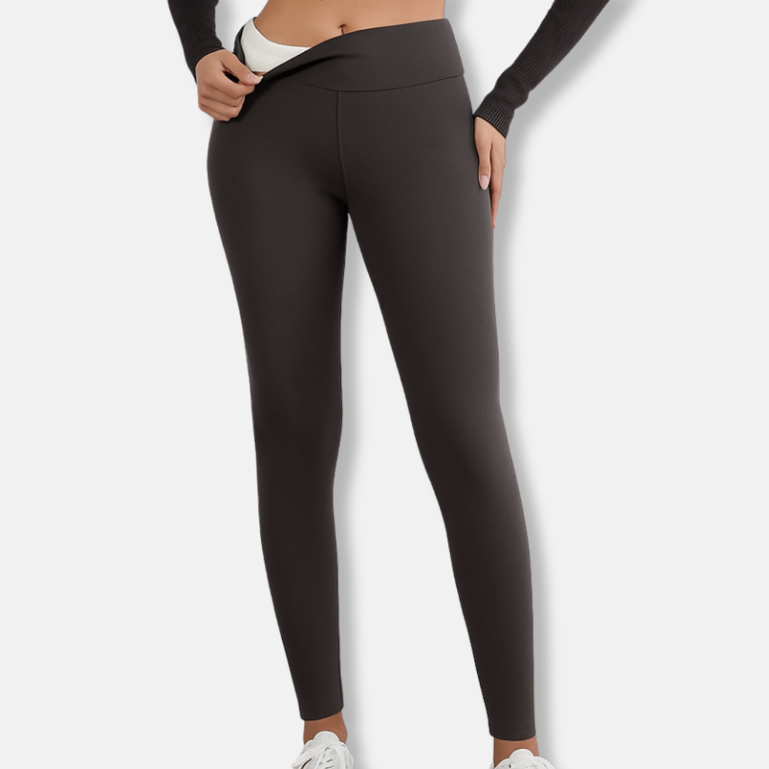 Plush Lined High Waist Leggings 