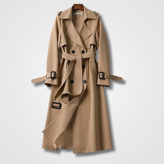 Windbreaker Over-the-Knee Mid-Length Coat