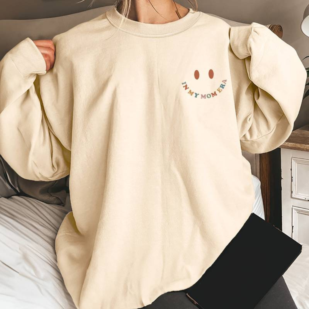 Women's  stylish round neck sweatshirt