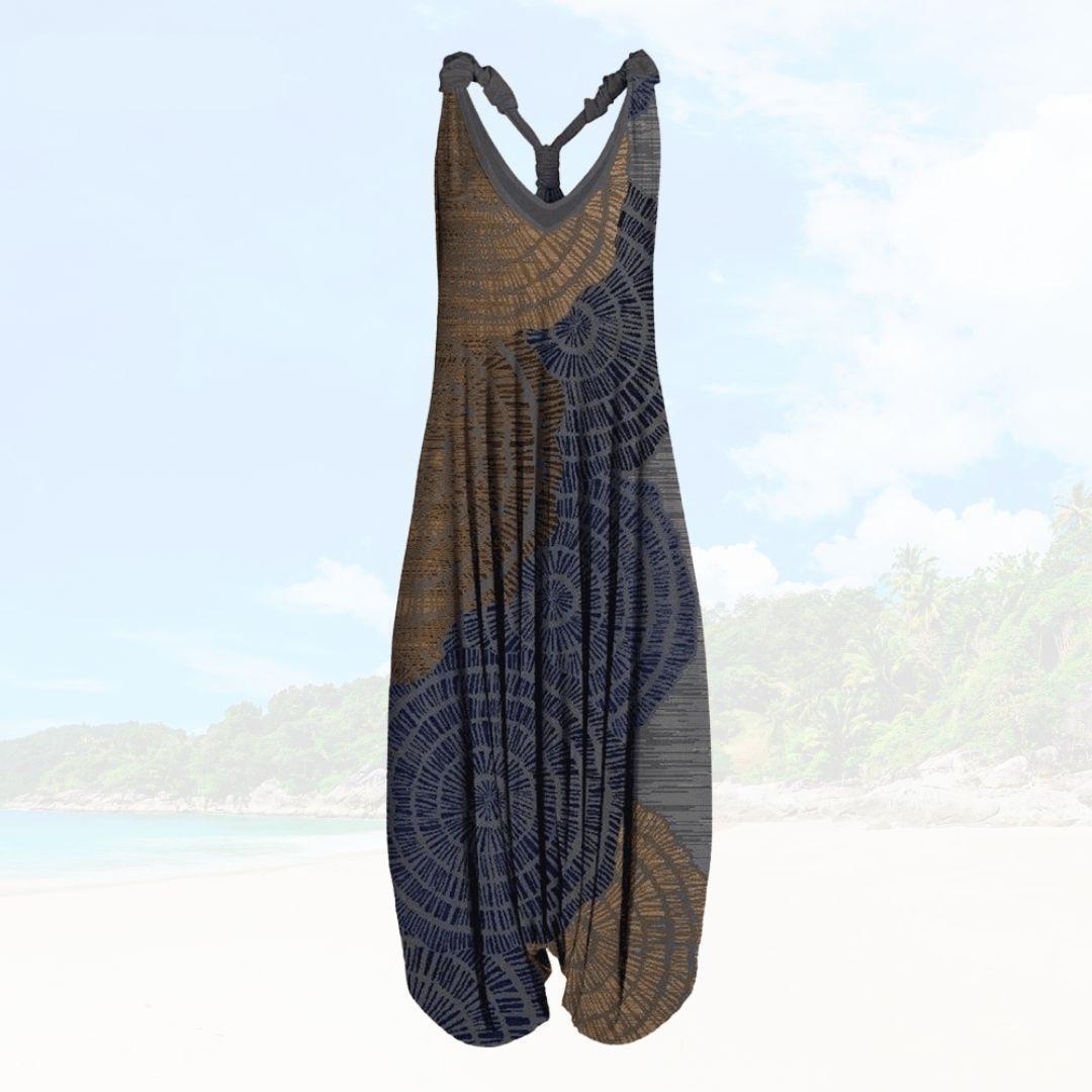 Breezy Relaxed Fit Sleeveless Jumpsuit 