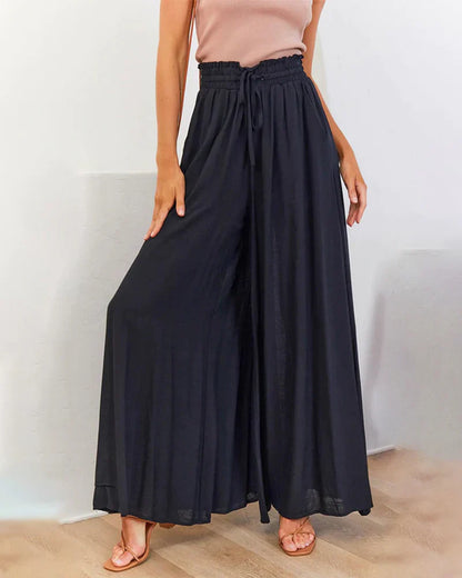 Women's high waist wide leg pants