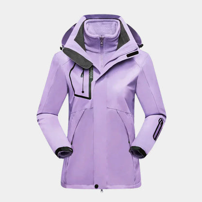 Women's waterproof insulated jacket
