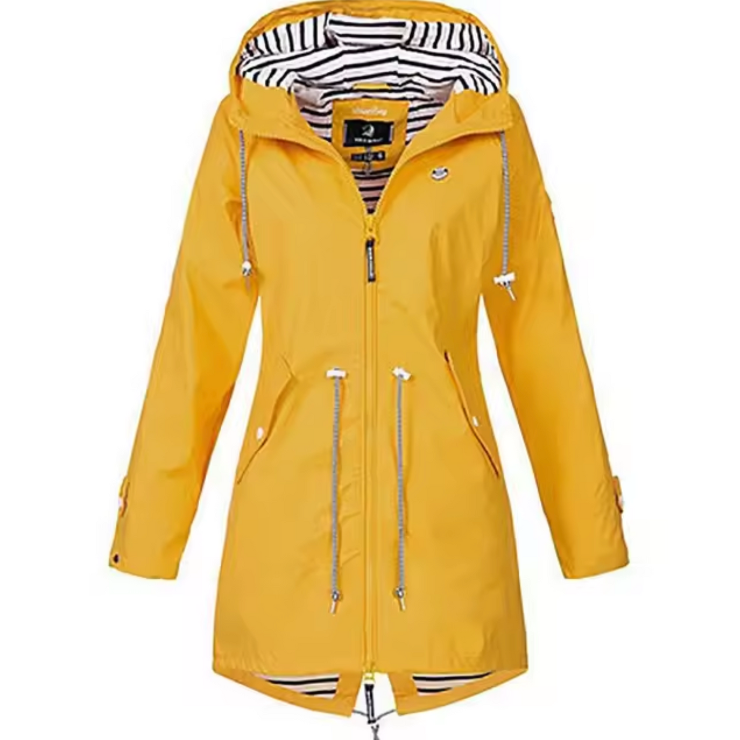 Women's waterproof jacket with hood