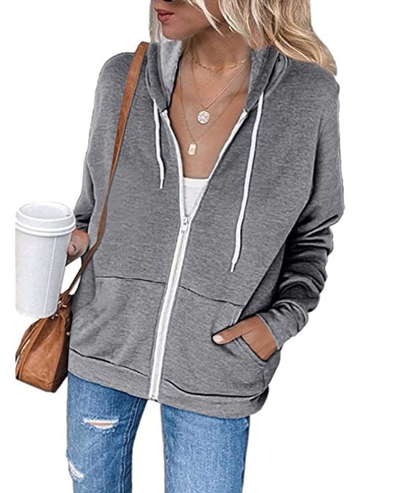 Women's hooded sweater