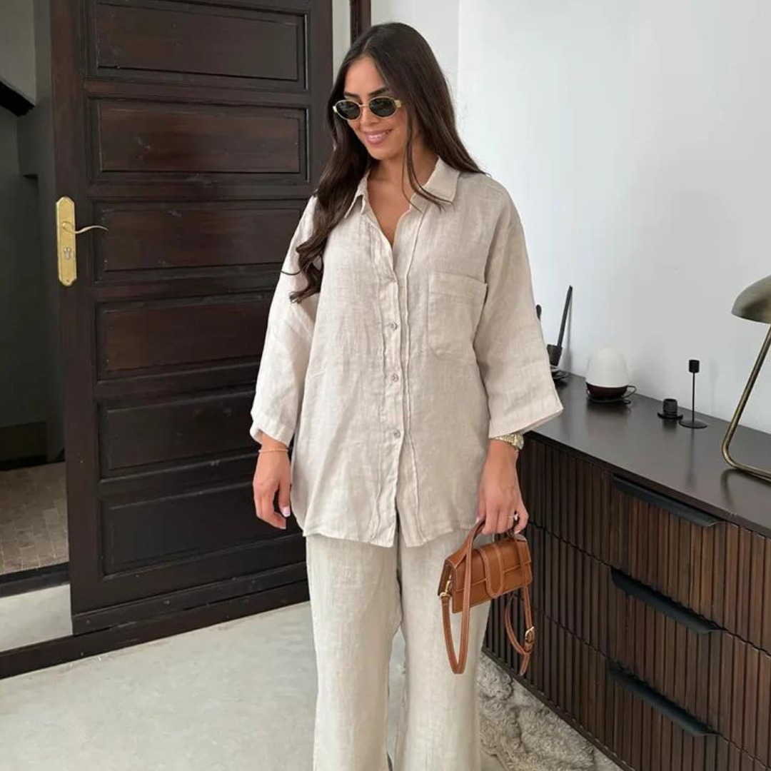 Women's vintage loose ladies set