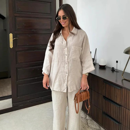 Women's vintage loose ladies set