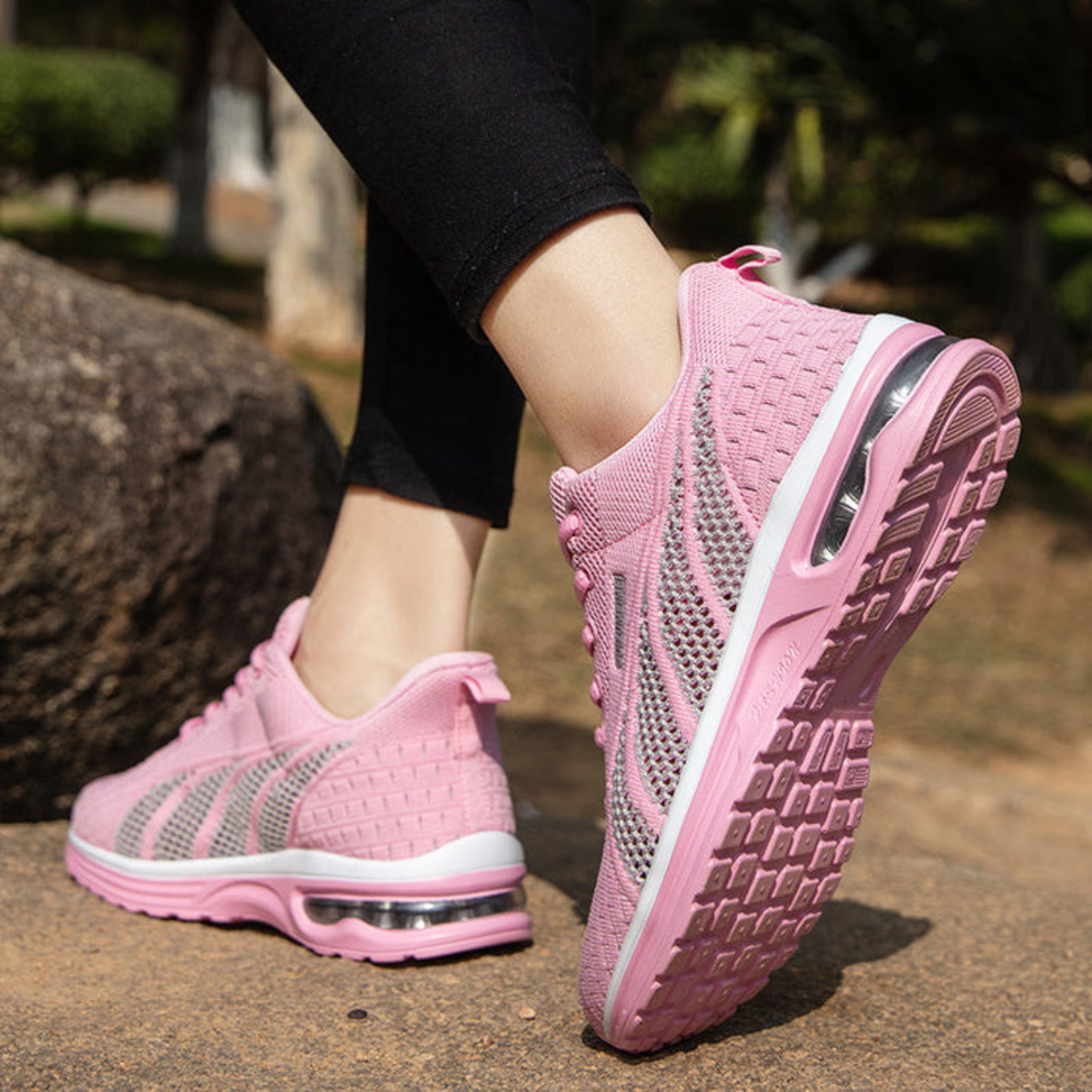 Modie - breathable running sneakers with cushioning heel