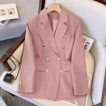 Women's fashion loose high-end slim fit suit jacket