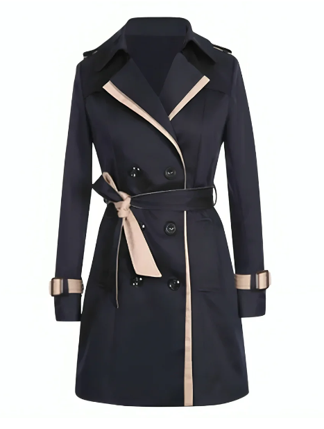Double-Breasted Windbreakers Coat