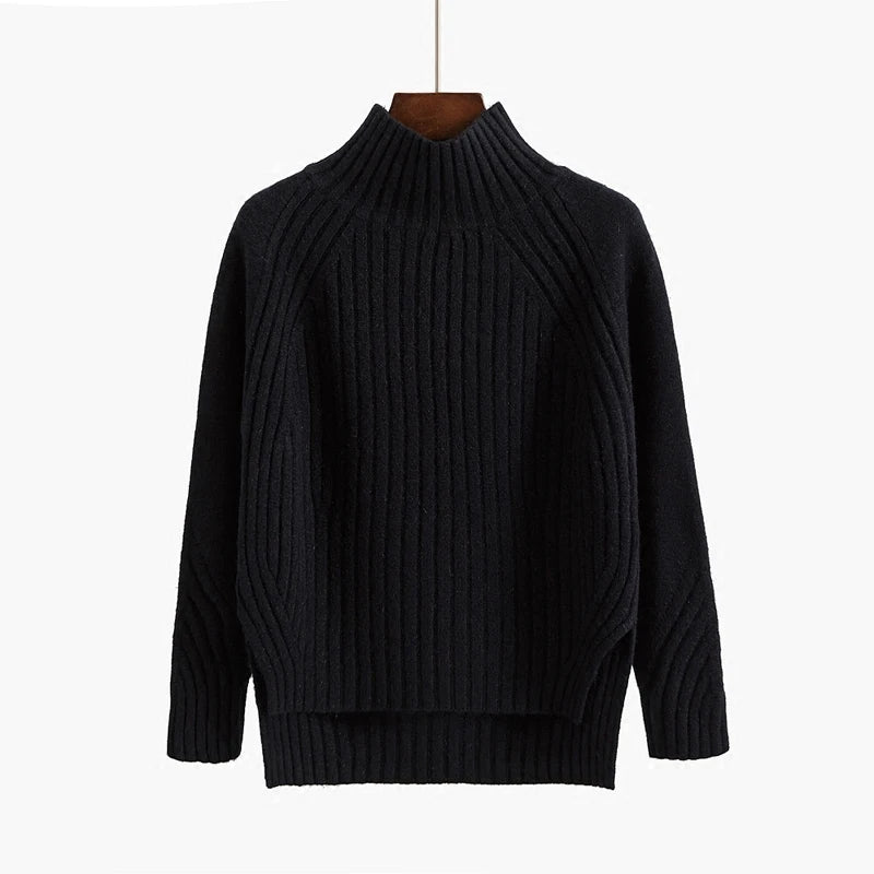 Women's ribbed sweater