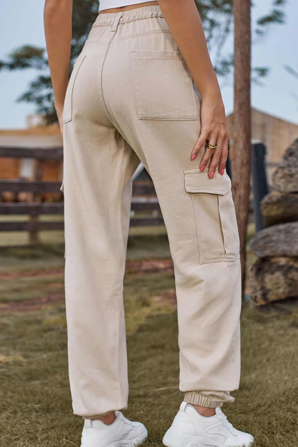 Enya - cargo pants with utility pockets