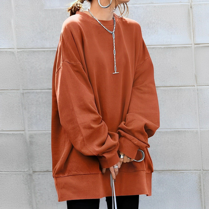 Women's long sleeve oversized sweater