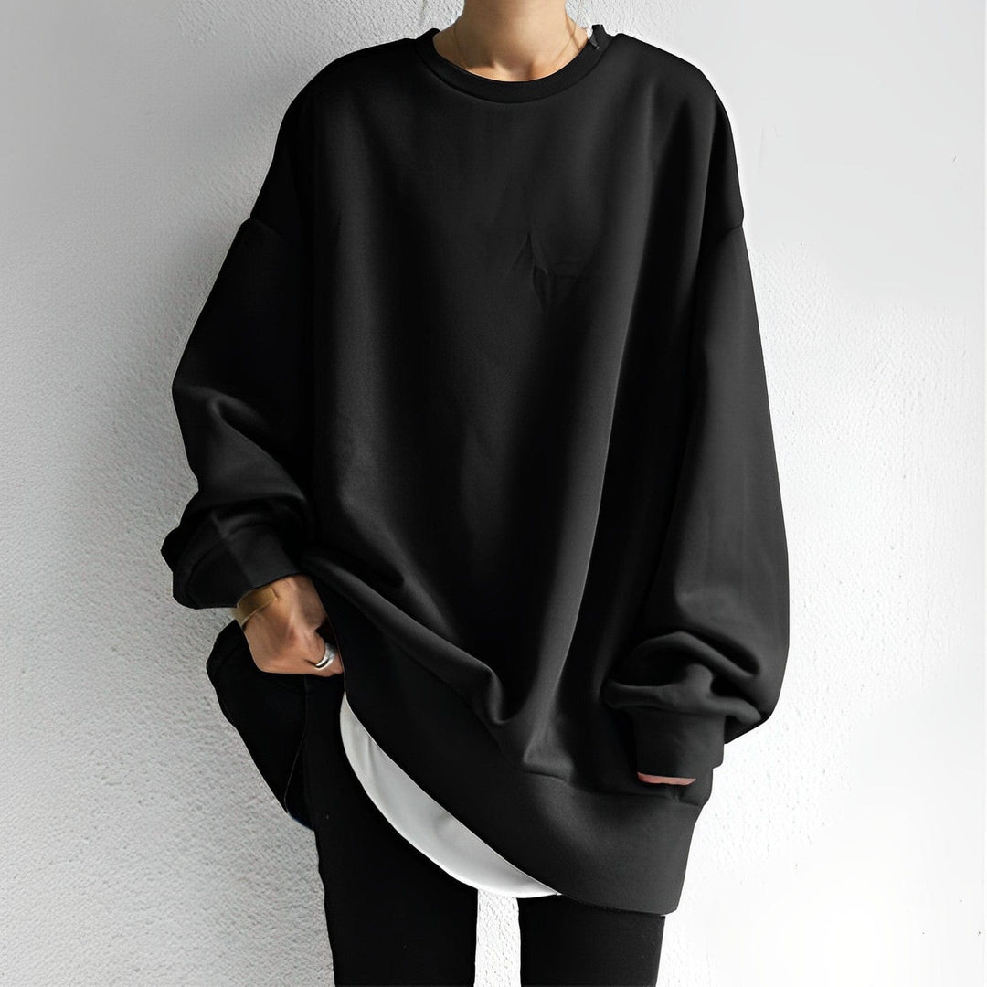 Women's long sleeve oversized sweater