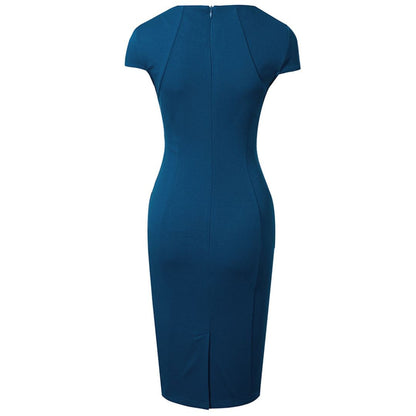 Women's Square Neck Bodycon Dress