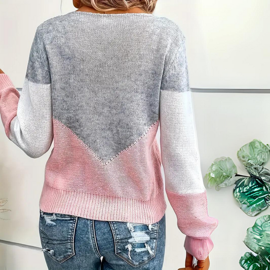 Multicolored Knitted Sweater