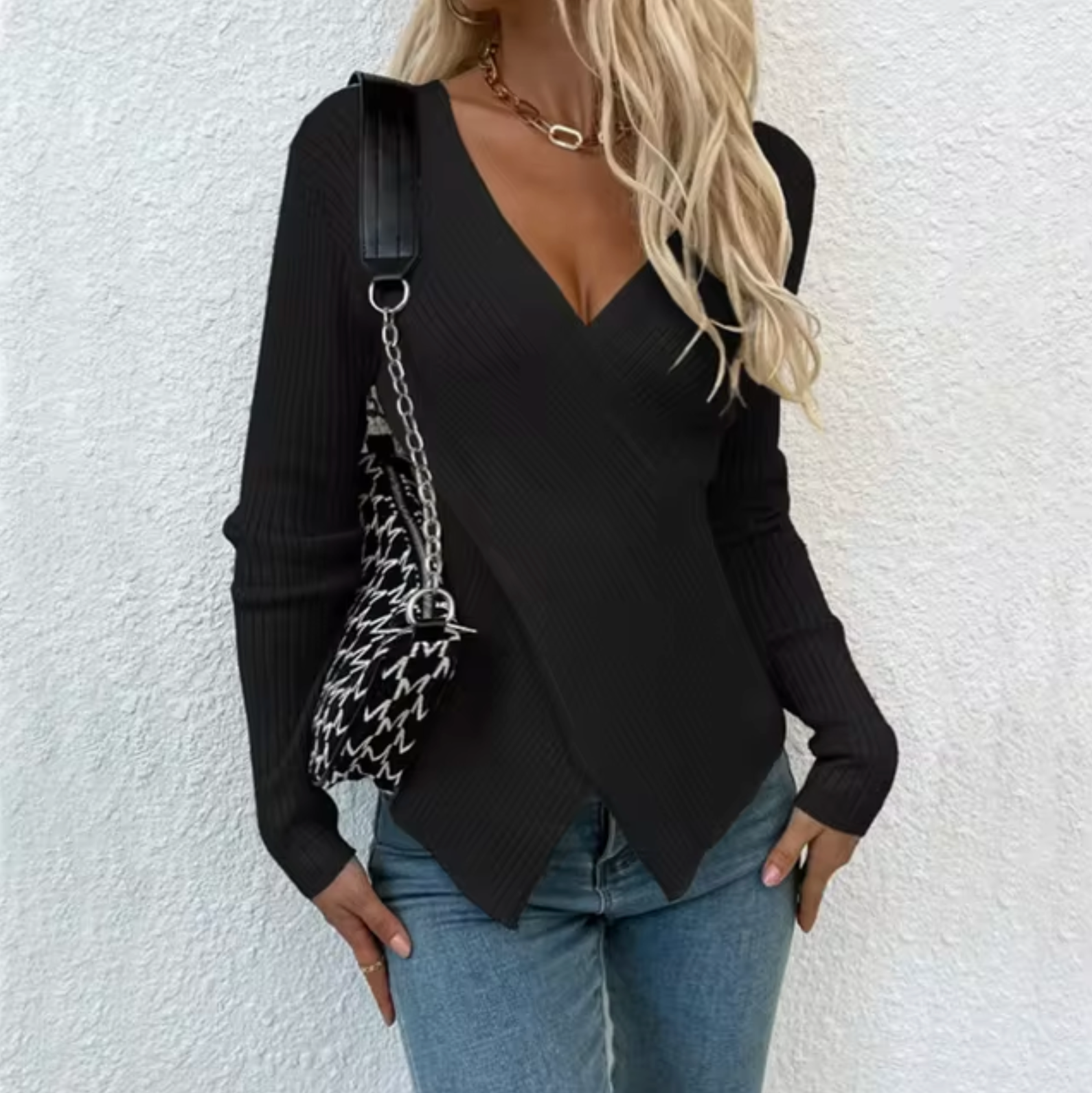 Casual Knitted Korean Style Sweater