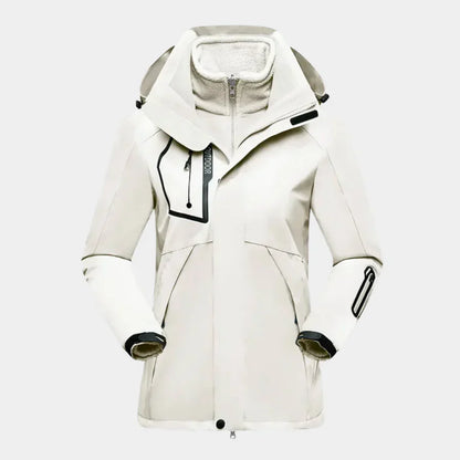 Women's waterproof insulated jacket