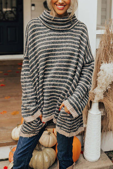 Women's loose long sweater