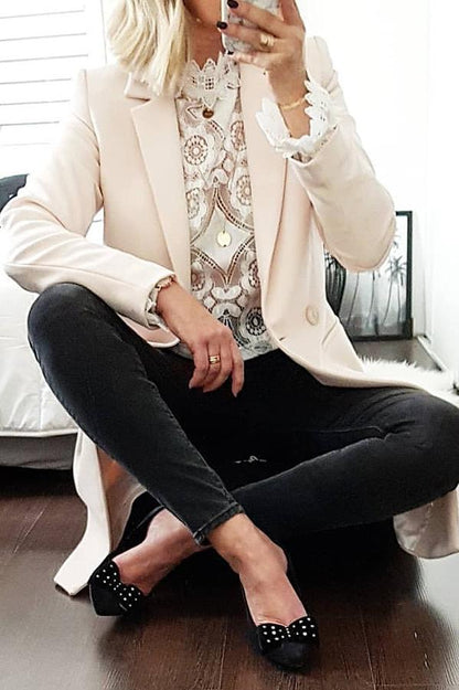 Women's elegant lace sweater