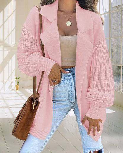 Kaity - knitted long sleeve cardigan