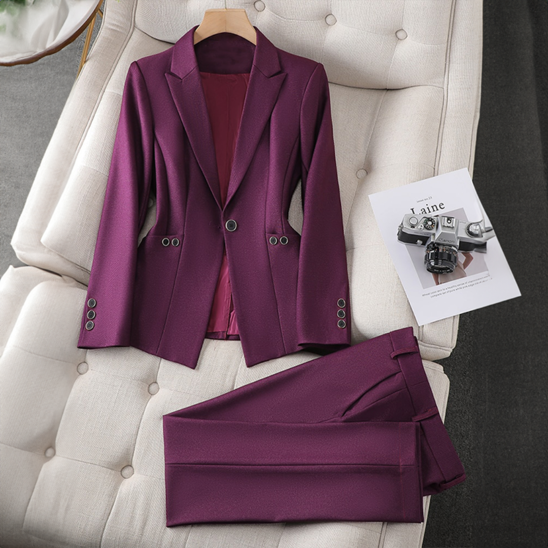 Women's elegant blazer set for work