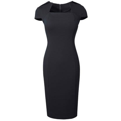Women's Square Neck Bodycon Dress