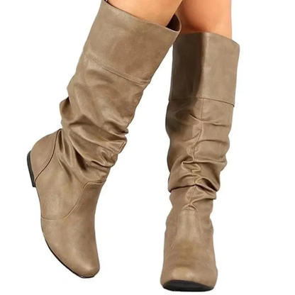 Women's cowboy boots mid calf