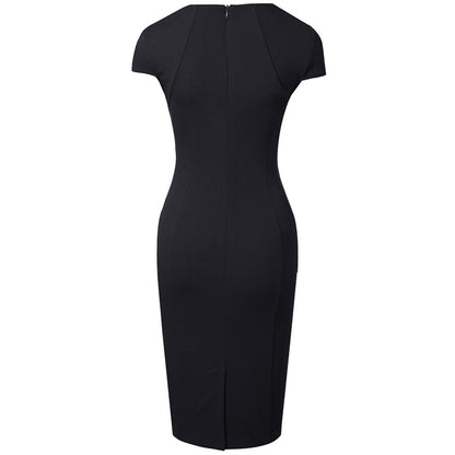 Women's Square Neck Bodycon Dress