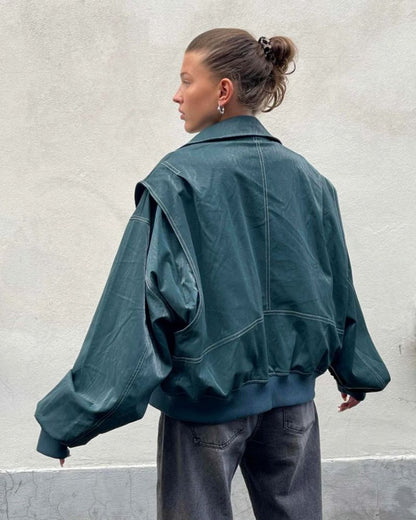 Women's chic bomber jacket