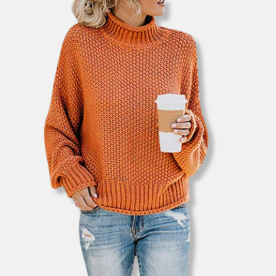 Wool Blend Oversized Fit Sweater 