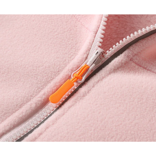 Double-Sided Fleece Velvet Cardigan Jacket