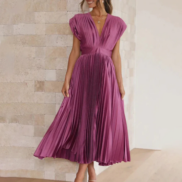 Terise - Airy ruffled maxi dress