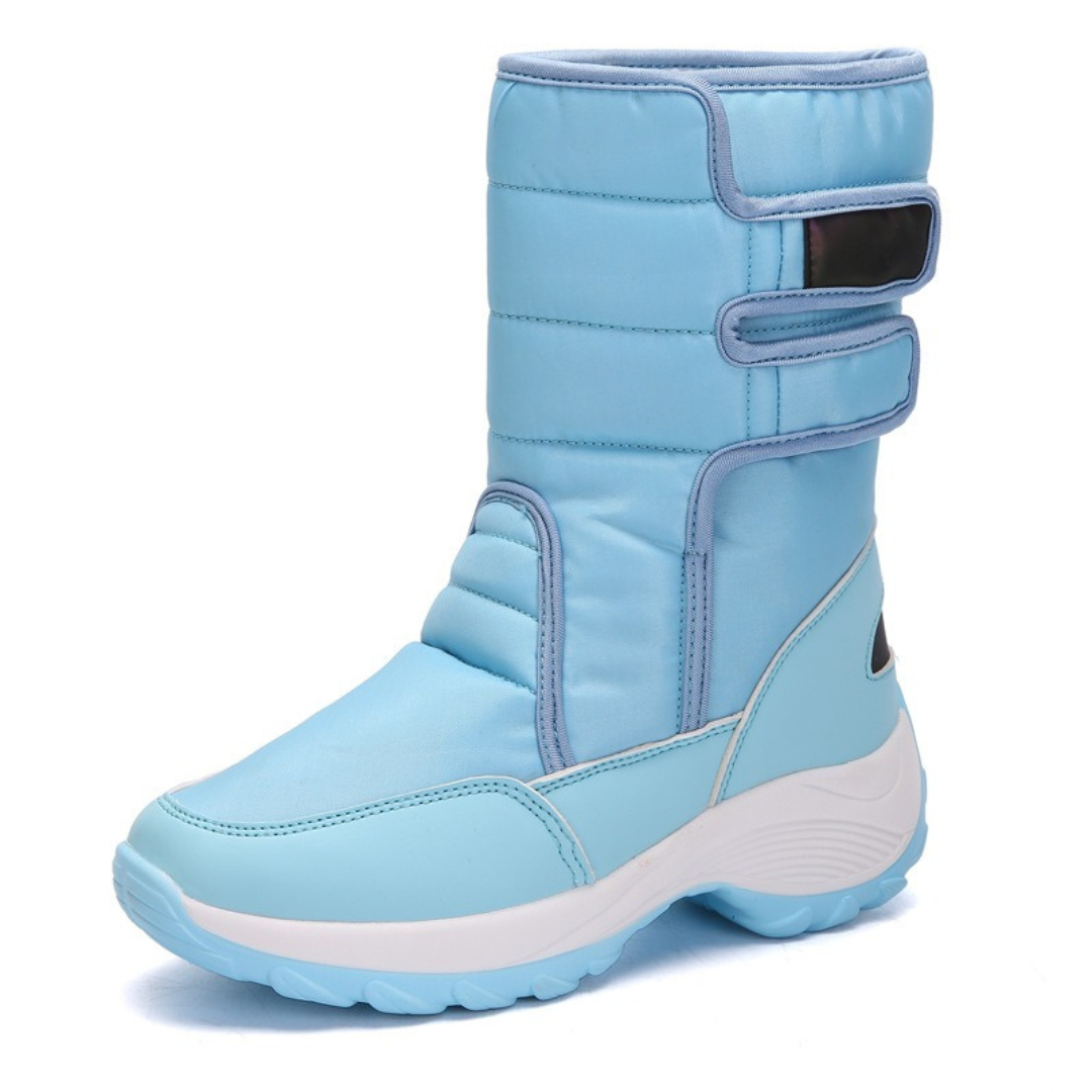 Insulated Fleece Slip-On Snow Boots