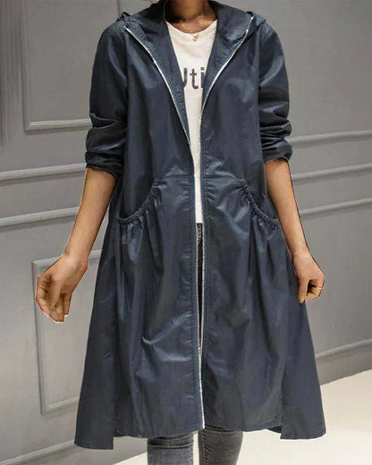Women's comfortable long jacket