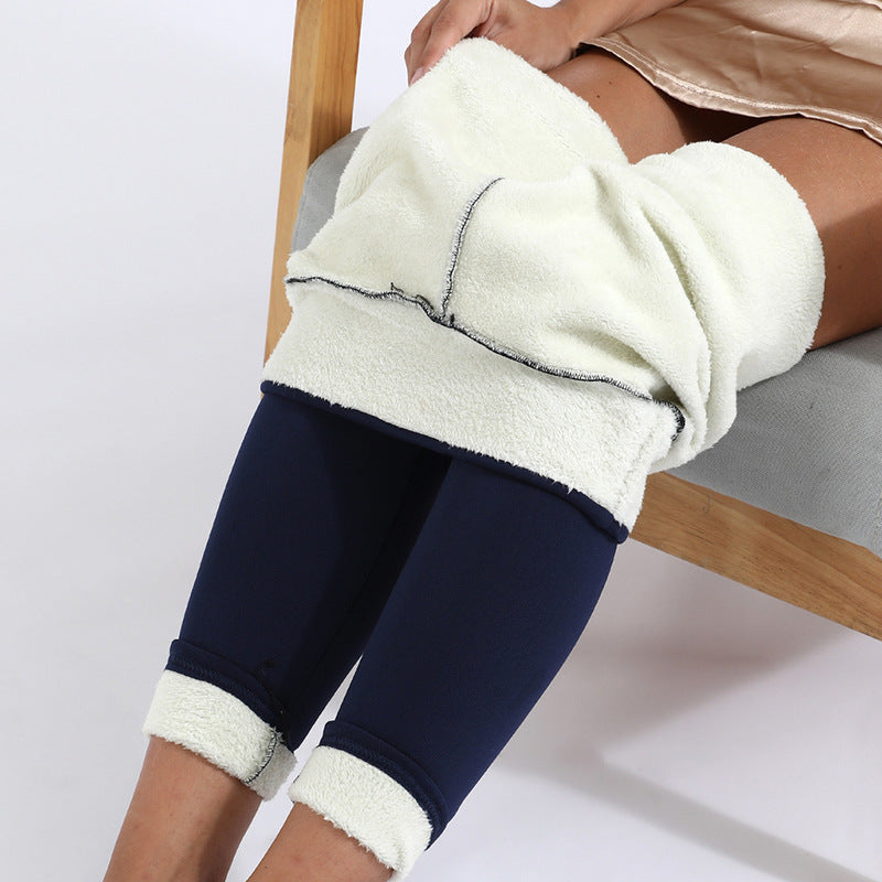 Stretch Knit High-Rise Full Length Leggings