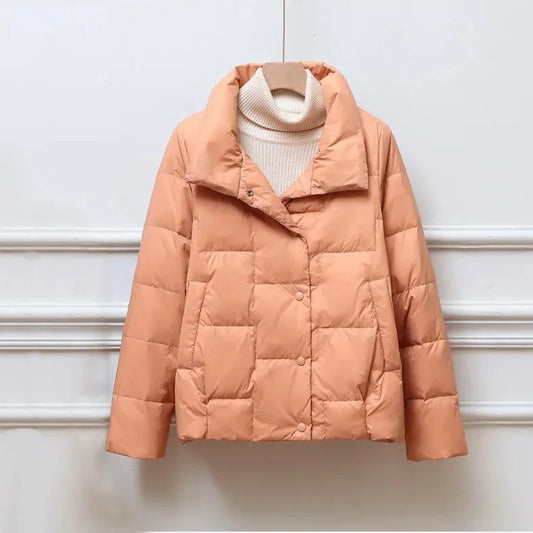 Padded Winter Lapel Jacket