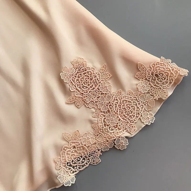 Women's lace suspenders lingerie