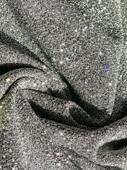 Women's Bodycon Dress - Sparkly Sequin - V-Neck - Long Sleeve - Short Cocktail Party Wear