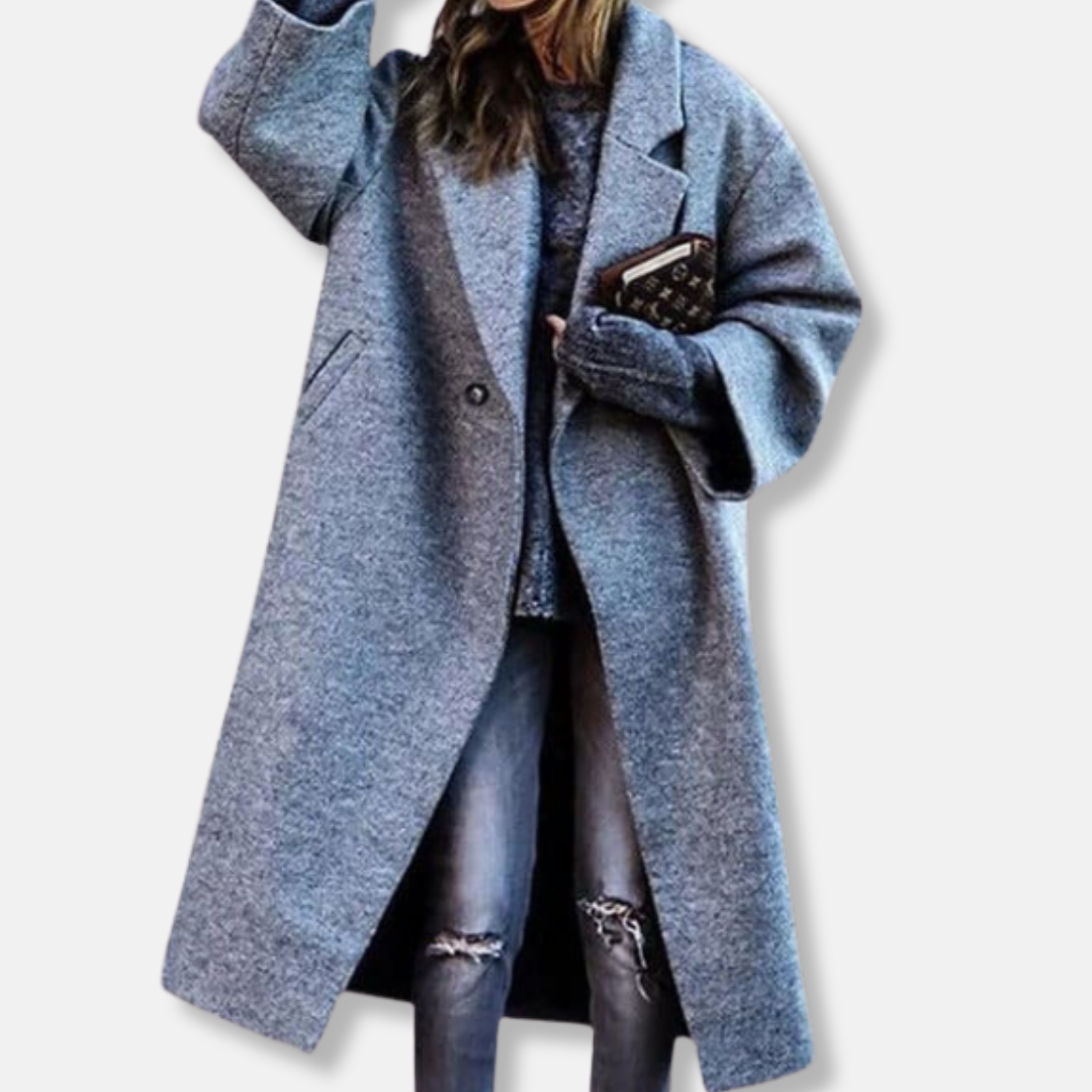 Women's warm coat in enchanting colors