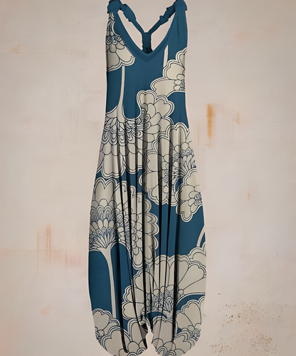 Women's Sleeveless V-Neck Dress - Racerback - Flowy Lightweight Casual Wear