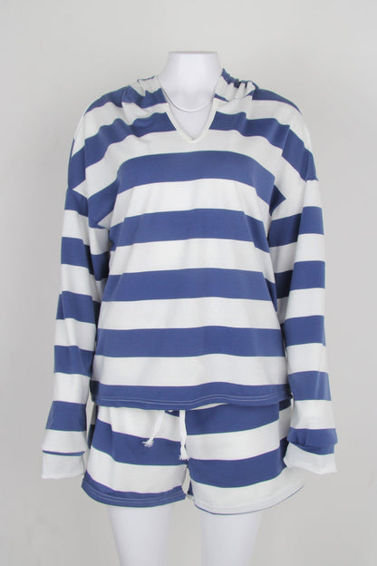 Women's stripes loungewear set