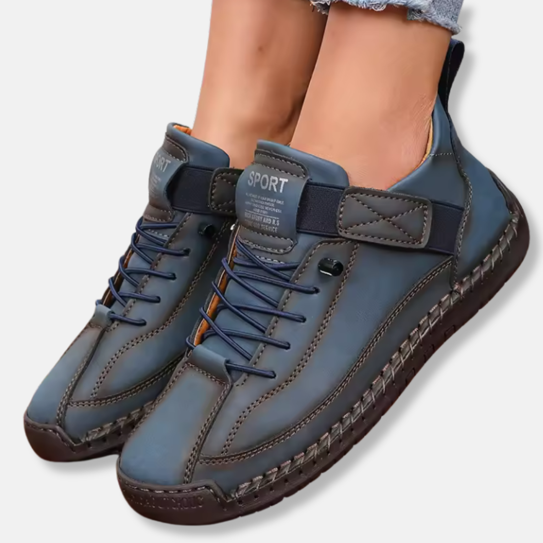 Water-Resistant Anti-Slip Lace-Up Mid-Calf Boots 