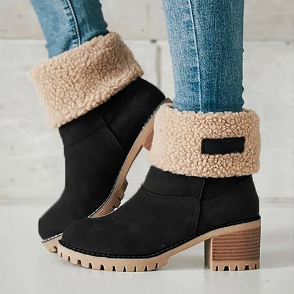 Women's winter mid tube two wear snow boots