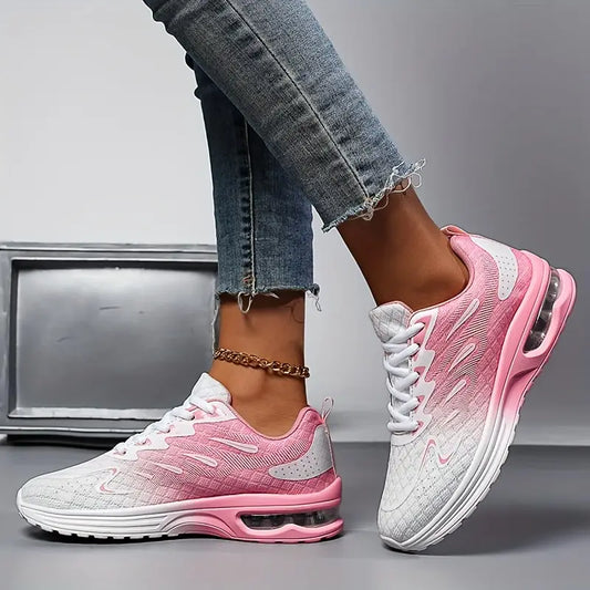 Breathable Cushioned Fit Athletic Sneakers