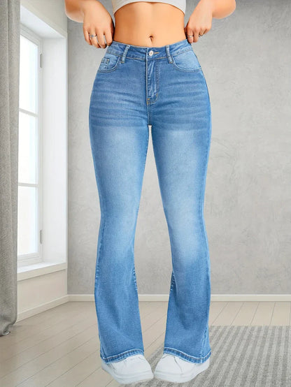 Women's casual bootcut jeans